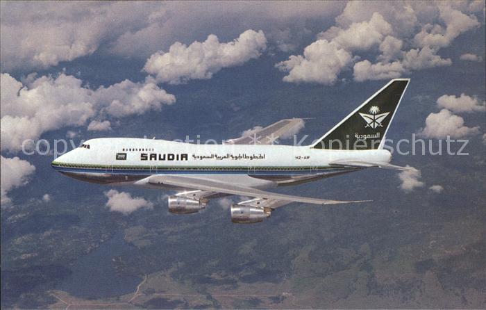 Flugzeuge Zivil SAUDIA Boeing 747SP-68