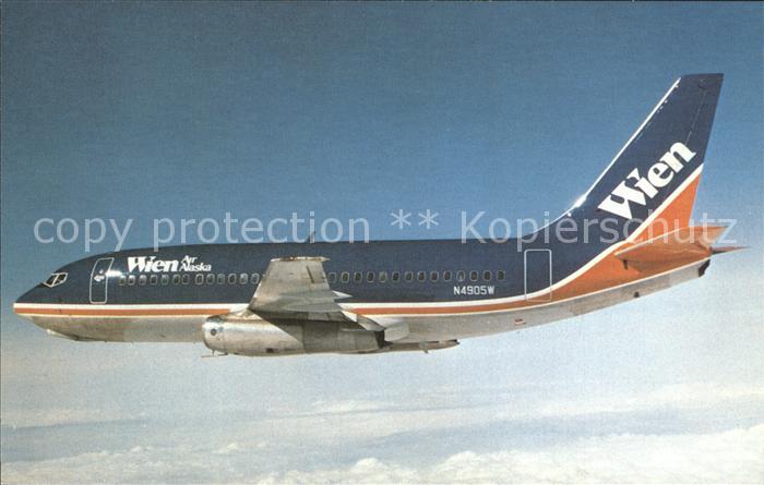 Flugzeuge Zivil Wien Air Alaska Boeing 737-210C