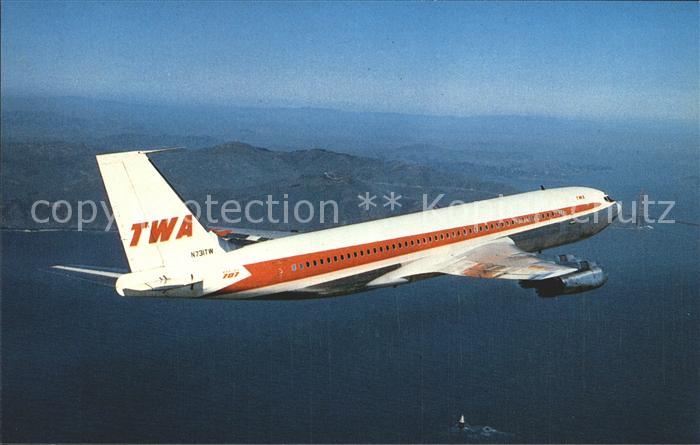 Flugzeuge Zivil TEA Trans World Airlines Boeing 707