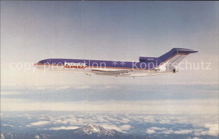 Flugzeuge Zivil Federal Express Boeing 727-2S7F