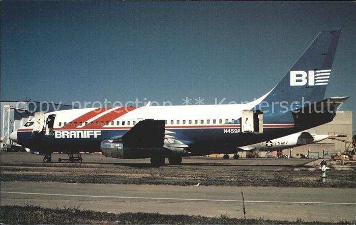 Flugzeuge Zivil Braniff B-737-200