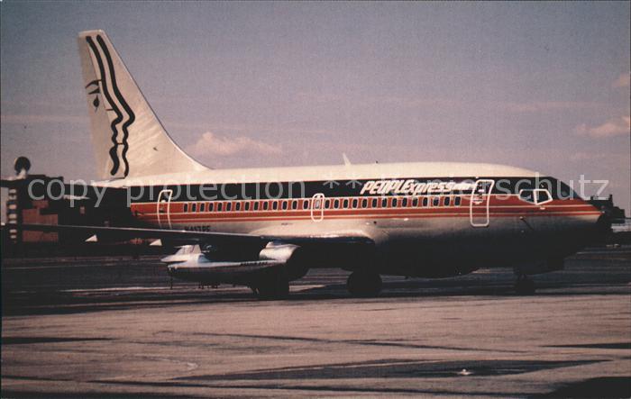 Flugzeuge Zivil People Express B-737-200