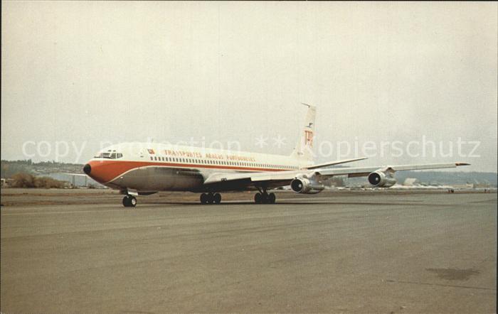 Flugzeuge Zivil TAP Transportes Aereos Portugueses Boeing 707-382B CS-TBA