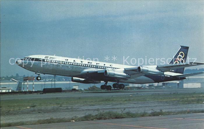 Flugzeuge Zivil Olympic Airways Boeing 707-384C c/n 189