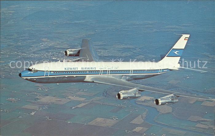 Flugzeuge Zivil Kuwait Airways Corporation Boeing 707-320