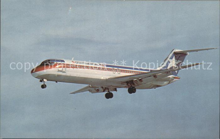 Flugzeuge Zivil Continental Airlines McDonnell Douglas DC-9