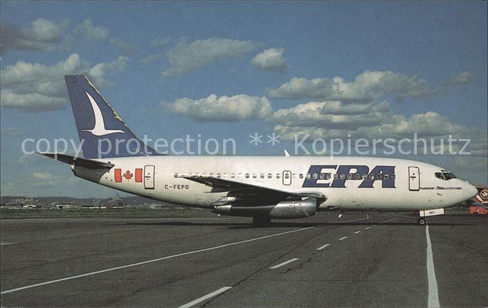 Flugzeuge Zivil EPA Boeing 737-2E1
