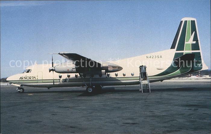 Flugzeuge Zivil Air North Fokker F-27 N4235A