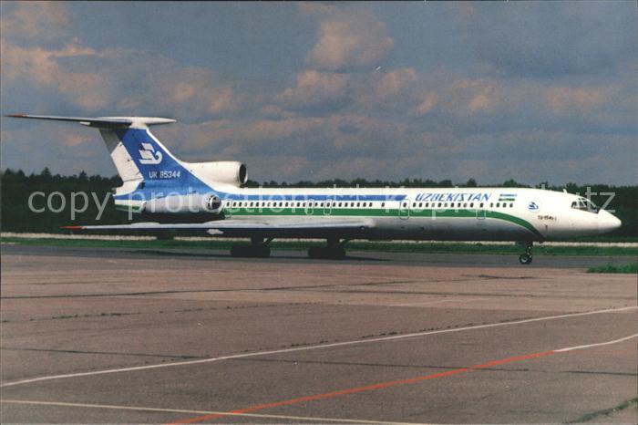 Flugzeuge Zivil Air Uzbekistan Tu-154B-2 UK-85344