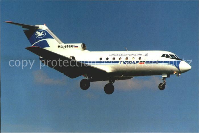 Flugzeuge Zivil Tulpar Jak-42 RA-87496