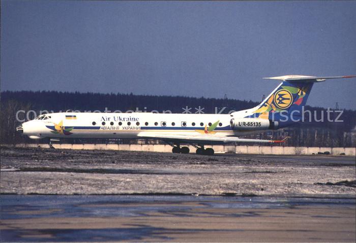 Flugzeuge Zivil Air Ukraine TU-134 UR-65135
