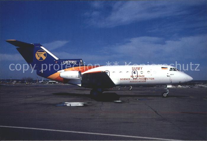 Flugzeuge Zivil M.V. Frunze Science and Production Association Yak-40 UR-FRU