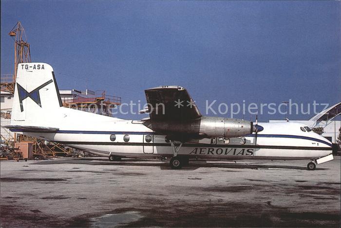 Flugzeuge Zivil Aerovias HP Herald 206 TG-ASA cn 166