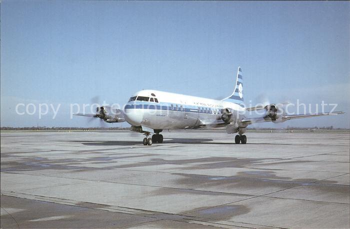 Flugzeuge Zivil KLM Lockheed Electra