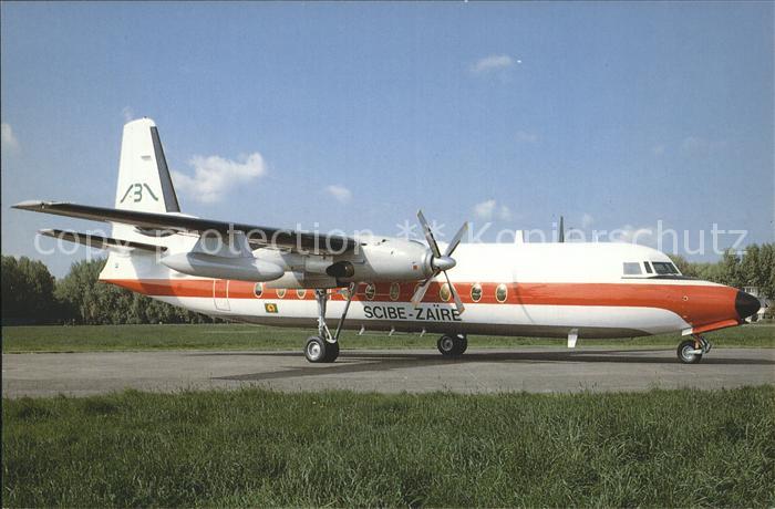 Flugzeuge Zivil Scibe Airlift Fokker F-27