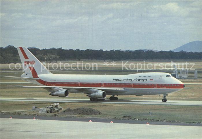 Flugzeuge Zivil Garuda Indonesian Airlines B747-2U3B