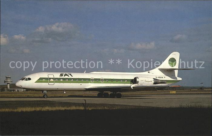 Flugzeuge Zivil SAT Fluggesellschaft Aerospatiale Caravelle 10R D-ABAW c/n 239