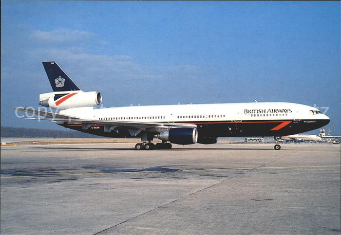 Flugzeuge Zivil British Airways McDonnell Douglas DC-10-30 G-BEBM
