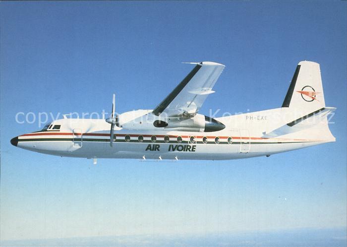Flugzeuge Zivil Air Ivoire Fokker F27 Mk600 PH-EXE