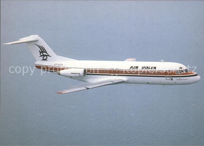 Flugzeuge Zivil Air Volta Fokker F28 Mk4000 XT-FZP
