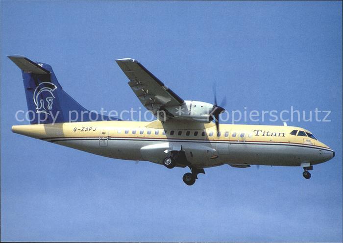Flugzeuge Zivil Titan Airways ATR-42-300 G-ZAPJ c/n 113