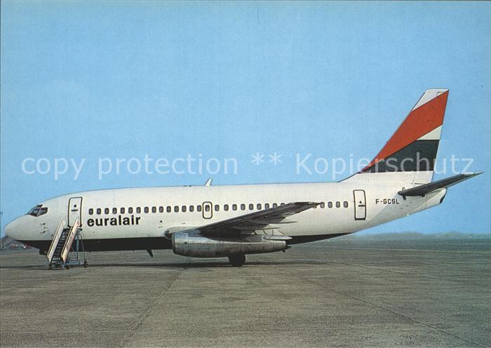 Flugzeuge Zivil Euralair Boeing 737-222