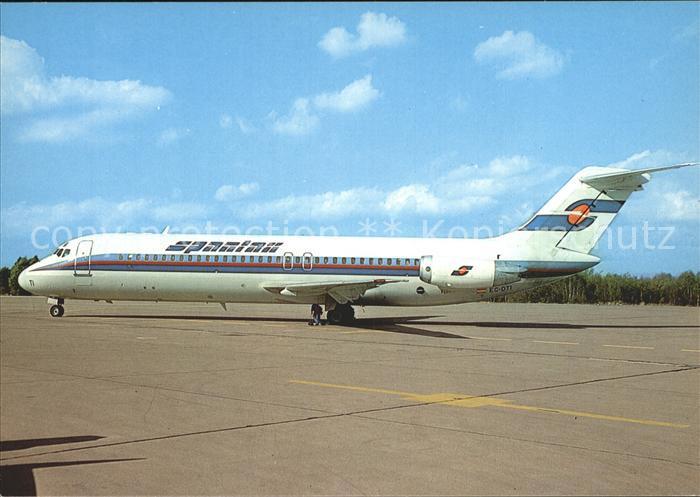 Flugzeuge Zivil Spantax Douglas DC9-32