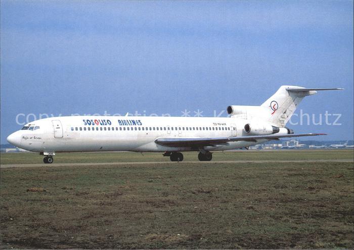 Flugzeuge Zivil Sosolinos Airlines B727-2H9 YU-AKK c/n 22665/1786