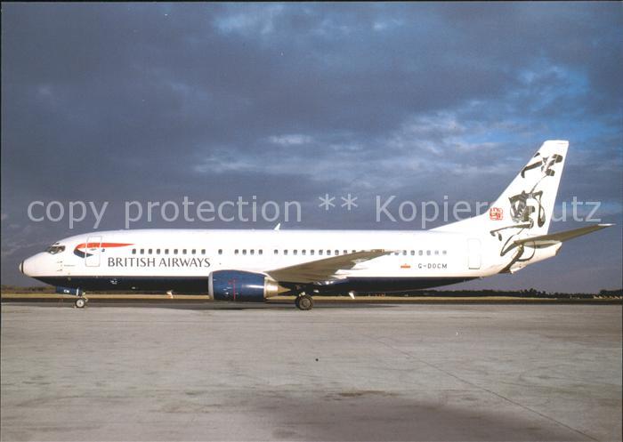 Flugzeuge Zivil British Airways Boeing B-737-436 G-DOCM c/n 25843/2244