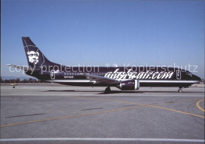 Flugzeuge Zivil Alaska Airlines Boeing 737-4Q8 N774AS c/n 25107/2526