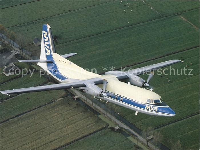 Flugzeuge Zivil Mississippi Valley Airlines Inc. Fokker F27 Mk500 N334MV