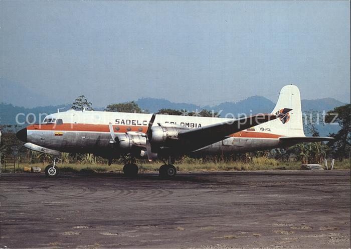 Flugzeuge Zivil Sadelca Colombia Douglas DC-4 HK-112