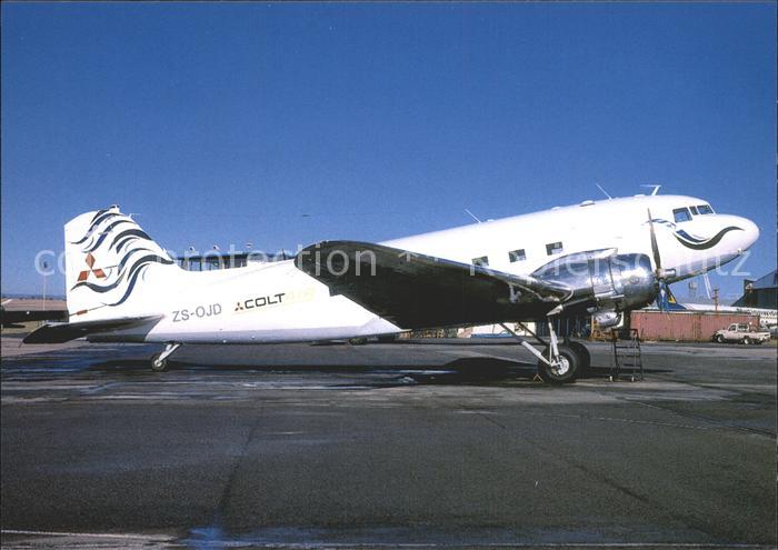 Flugzeuge Zivil Colt Air McDDouglas DC-3 ZS-OJD