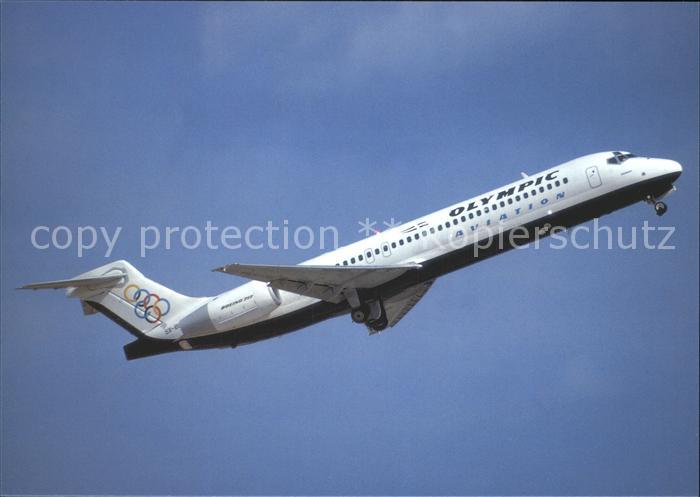 Flugzeuge Zivil Olympic Aviation Boeing 717