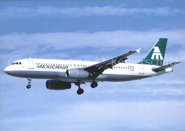 Flugzeuge Zivil Mexicana Morella Airbus 320 F-OHMD
