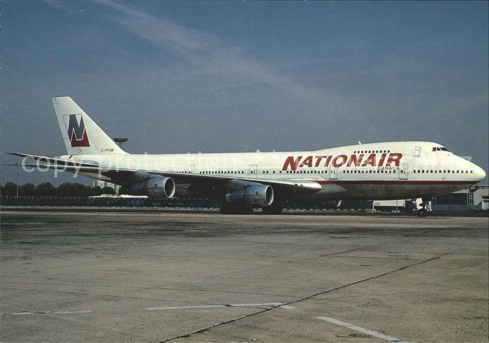 Flugzeuge Zivil Nationair Boeing 747-124 C-FFUN c/n 20305/146