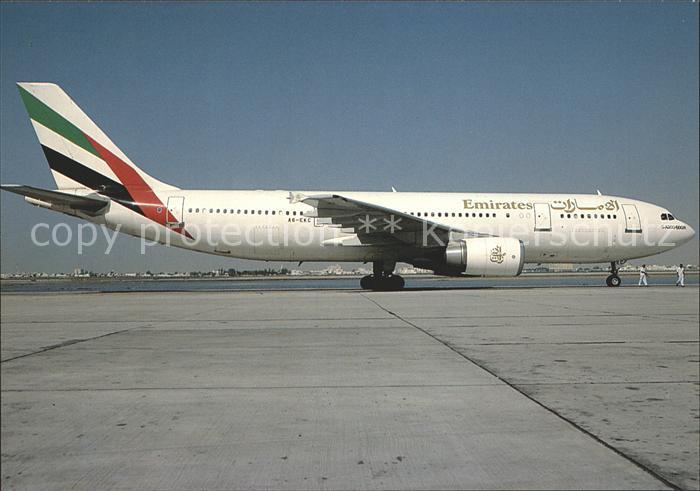 Flugzeuge Zivil Emirates Airlines Airbus 300-605R A6-EKC c/n 505