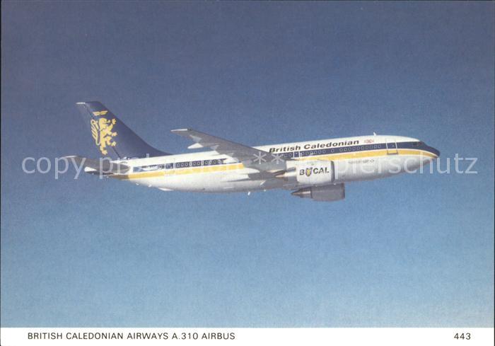 Flugzeuge Zivil British Caledonian Airways A-310 Airbus
