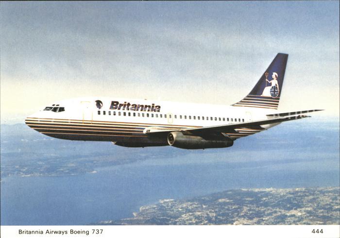 Flugzeuge Zivil Britannia Airways Boeing 737