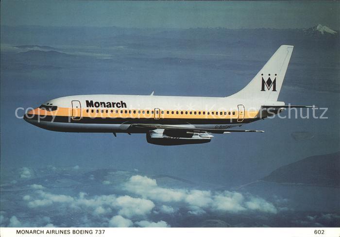 Flugzeuge Zivil Monarch Airlines Boeing 737