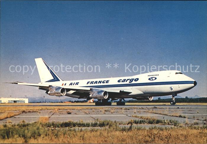 Flugzeuge Zivil Air France Cargo Boeing 747