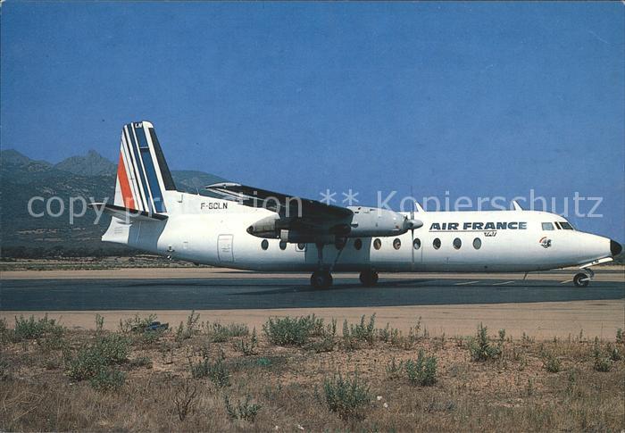 Flugzeuge Zivil Air France/ T.A.T. Fairchild FH-227B F-GCLN