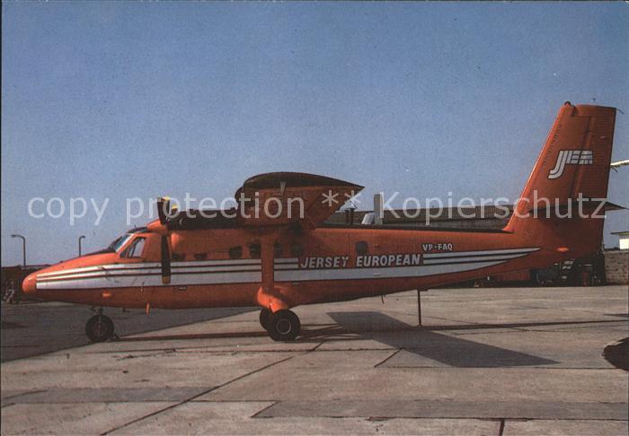Flugzeuge Zivil Jersy European Airways Ltd. DHC 6-310 cn 347 VP-FAQ