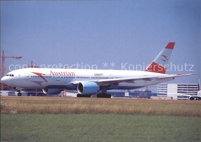 Flugzeuge Zivil Austrian Airlines B-777-2Z9 ER OE-LPA c