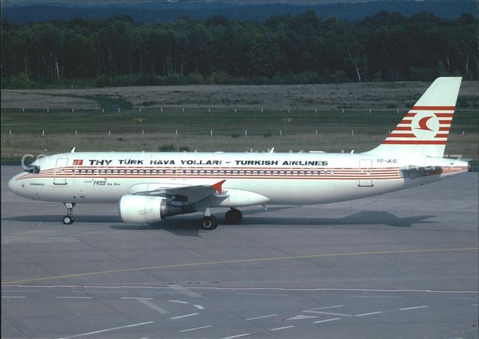 Flugzeuge Zivil Turkish Airlines TC-JLC Cn 566 Airbus 320-214