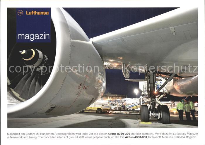 Lufthansa Magazin Airbus 330-300