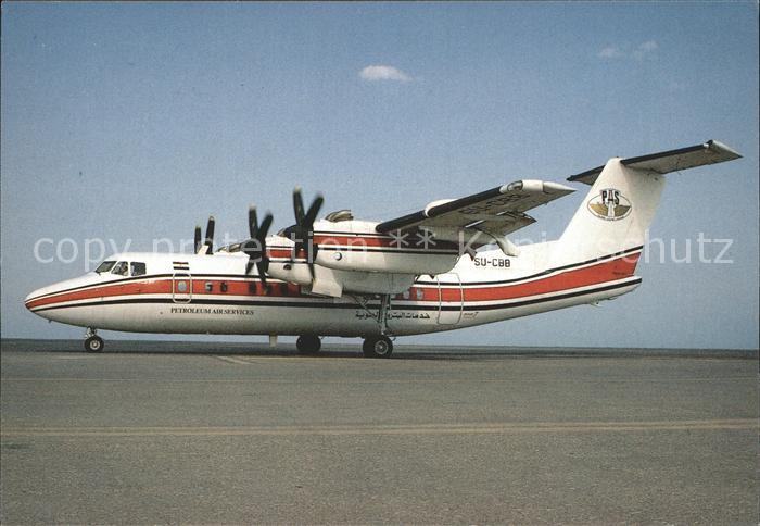 Flugzeuge Zivil Petroleum Air Services SU-CBB DHC-7-102
