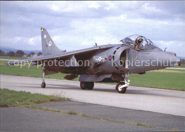 Flugzeuge Militaria British Aerospace Harrier GR.Mk.3