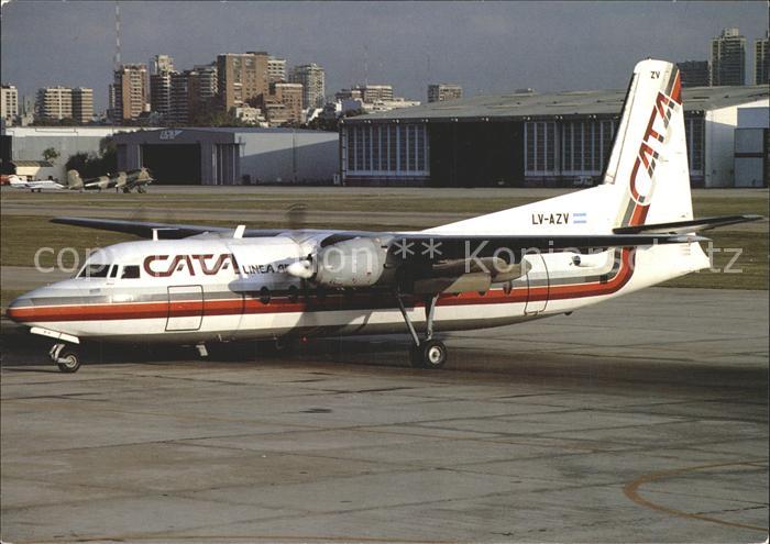Flugzeuge Zivil CATA Fairchild Ind. F-27J LV-AZV