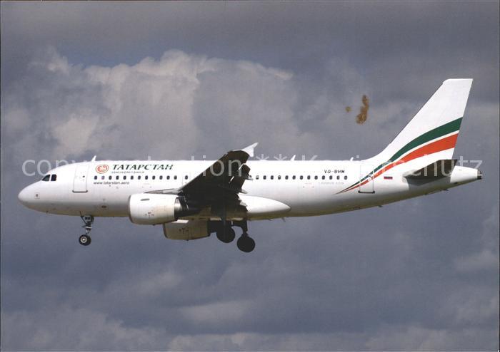 Flugzeuge Zivil Tatarstan Airlines A319-112 VQ-BMM c/n 3171